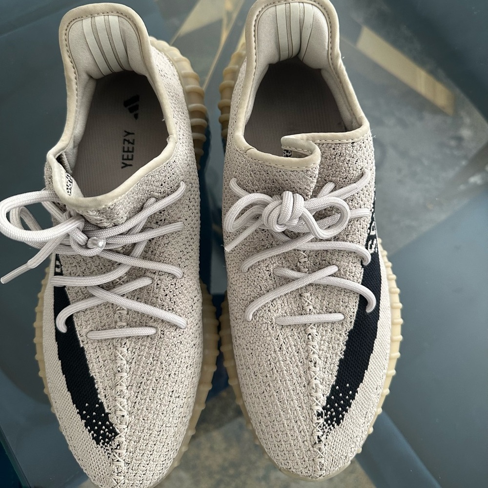Adidas Yeezy Boost 350 V2 in Cream and Black